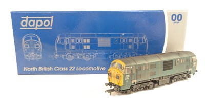 Lot 252 - MODEL RAILWAY - DAPOL OO GAUGE CLASS 22 WEATHERED LOCOMOTIVE