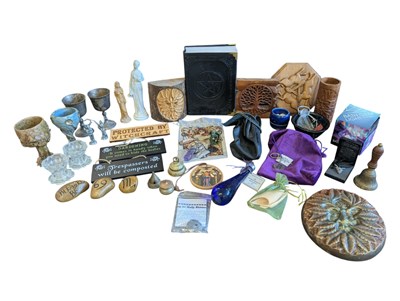 Lot 254 - COLLECTION OF CONTEMPORARY WITCHCRAFT, WICCA, & PAGAN ITEMS