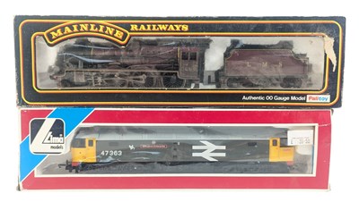 Lot 436 - MODEL RAILWAY - x2 MAINLINE & LIMA OO GAUGE LOCOMOTIVE ENGINES