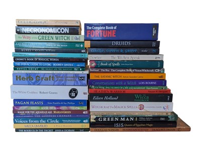 Lot 252 - COLLECTION OF LATE 20TH CENTURY VINTAGE WITCHCRAFT, WICCA, PAGAN, MAGIC, ETC BOOKS