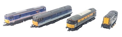 Lot 438 - MODEL RAILWAY - x4 GRAHAM FAIRISH & DAPOL N GAUGE LOCOMOTIVES