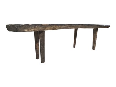 Lot 589 - CONTEMPORARY LIVING EDGE COFFEE TABLE