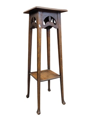 Lot 896 - EARLY 20TH CENTURY ARTS & CRAFTS JARDINERE PLANT STAND