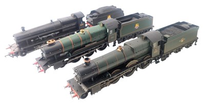 Lot 447 - MODEL RAILWAY - x3 HORNBY OO GAUGE LOCOMOTIVE STEAM ENGINES