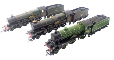 Lot 448 - MODEL RAILWAY - x3 HORNBY OO GAUGE LOCOMOTIVE STEAM ENGINES