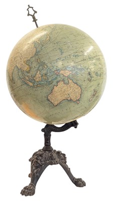 Lot 244 - EARLY 20TH CENTURY FRENCH TABLETOP GLOBE