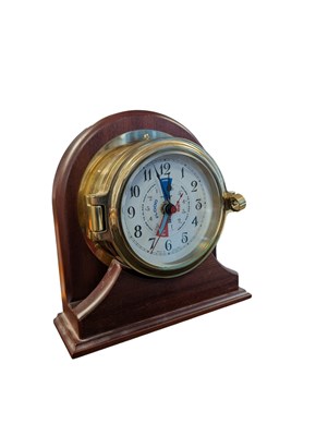 Lot 236 - AJ SEWILL - TRAFALGAR TIME & TIDE CLOCK