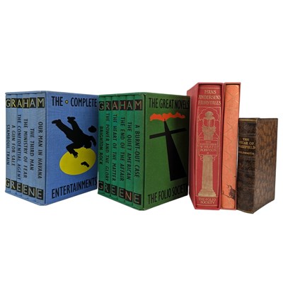 Lot 74 - THE FOLIO SOCIETY - TO KILL A MOCKINGBIRD, HANS ANDERSEN'S FAIRY TALES, GRAHAM GREENE SET, ETC.