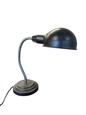 Lot 228 - VINTAGE MID CENTURY GOOSE NECK TABLE LAMP