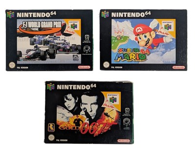 Lot 660 - RETRO GAMING - NINTENDO 64 BOXED VIDEO GAMES