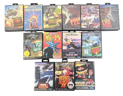 Lot 617 - RETRO GAMING - VINTAGE SEGA MEGA DRIVE VIDEO GAMES