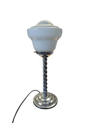 Lot 223 - 20TH CENTURY ART DECO STYLE TABLE LAMP