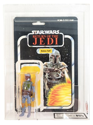Lot 720 - STAR WARS - BOBA FETT - UKG GRADED VINTAGE ACTION FIGURE