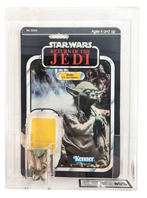 Lot 745 - STAR WARS - YODA - ORIGINAL VINTAGE ACTION FIGURE - UKG GRADED