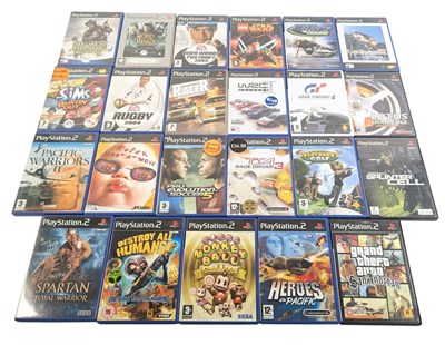 Lot 628 - RETRO GAMING - VINTAGE PLAYSTATION 2 VIDEO GAMES