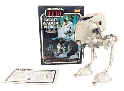 Lot 738 - STAR WARS - ORIGINAL VINTAGE PALITOY SCOUT WALKER PLAYSET