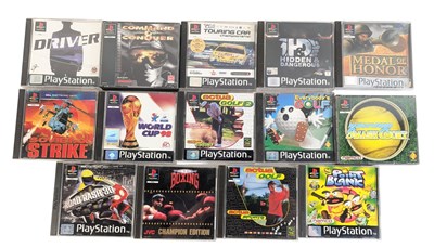 Lot 663 - GAMING - COLLECTION OF SONY PLAYSTATION ONE VIDEO GAMES
