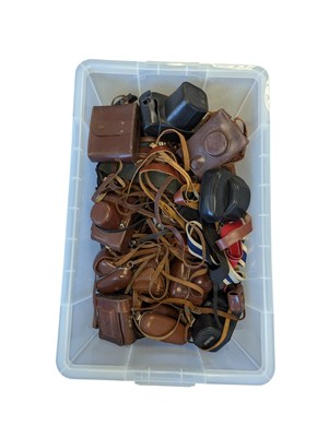Lot 438a - COLLECTION OF VINTAGE CAMERA CASES & ACCESSORIES