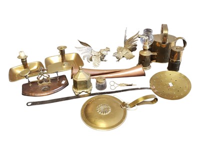 Lot 300A - COLLECTION OF 20TH CENTURY VINTAGE BRASS WARES