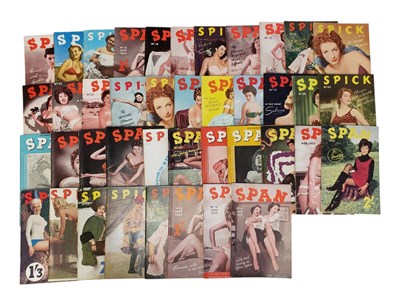 Lot 540 - COLLECTION OF MID TO LATE 20TH CENTURY VINTAGE ADULT GLAMOUR & PIN-UP MAGAZINES