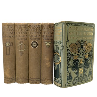 Lot 77 - MACKENZIE, DONALD; SQUIRE, CHARLES - FIVE BOOKS ON MYTH AND LEGENDS