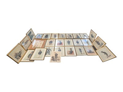 Lot 860 - COLLECTION 19TH CENTURY VANITY FAIR CARICATURES