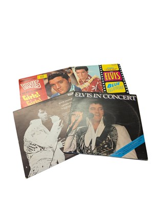 Lot 2 - COLLECTION OF VINTAGE ELVIS PRESLEY VINYL RECORDS