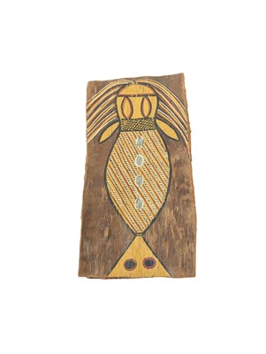 Lot 310a - 20TH CENTURY AUSTRALIAN ABORIGINAL TRIBAL ART ON BARK