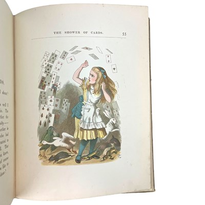 Lot 2 - CARROLL, LEWIS [DODGSON, CHARLES LUTWIDGE] - 1890 THE NURSERY ALICE, EARLY ISSUE