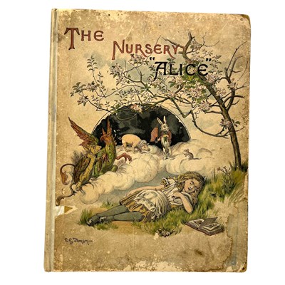 Lot 2 - CARROLL, LEWIS [DODGSON, CHARLES LUTWIDGE] - 1890 THE NURSERY ALICE, EARLY ISSUE