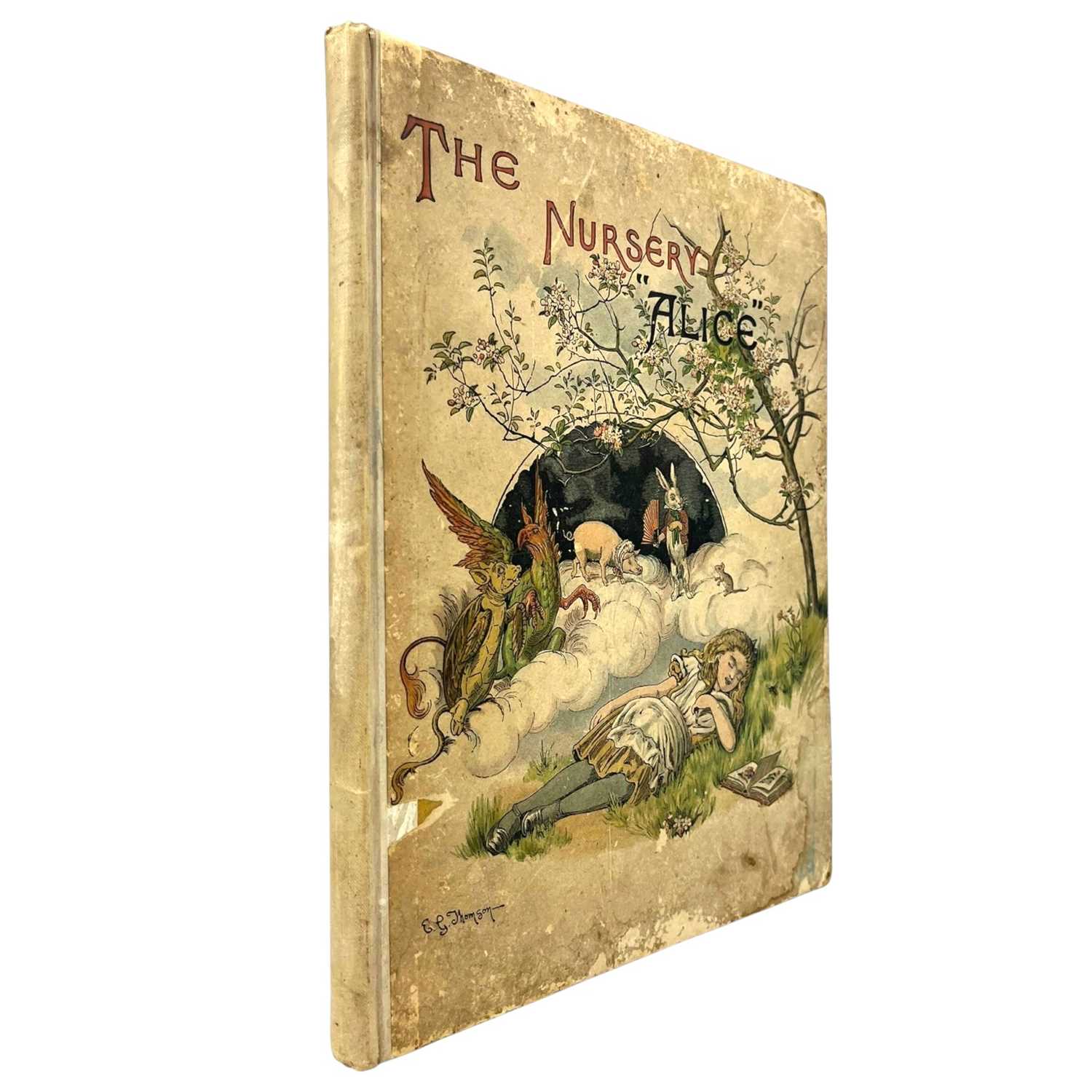 Lot 2 - CARROLL, LEWIS [DODGSON, CHARLES LUTWIDGE] - 1890 THE NURSERY ALICE, EARLY ISSUE