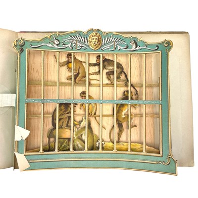 Lot 83 - WEEDON, L. L. & FLETCHER, EVELYN - c1896 THE MODERN MENAGERIE - ILLUSTRATED POP UP BOOK