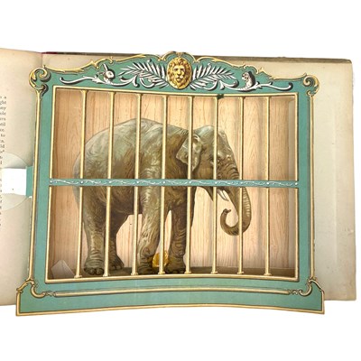 Lot 83 - WEEDON, L. L. & FLETCHER, EVELYN - c1896 THE MODERN MENAGERIE - ILLUSTRATED POP UP BOOK