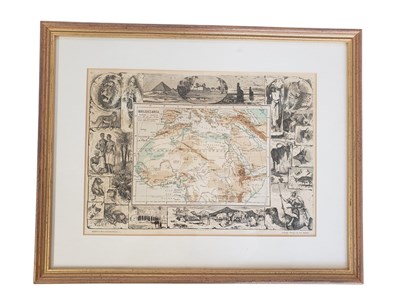 Lot 550 - 19TH CENTURY MAP OF NORTH AFRICA (NORDLICHES AFRICA)