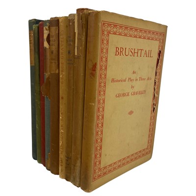 Lot 38 - GRAVELEY, GEORGE - COLLECTION OF 9 PLAYS, SIGNED & INSCRIBED TO ACTRESS JOYCE WYNNE ROBERTS