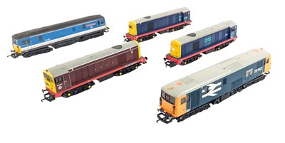 Lot 469 - MODEL RAILWAY - X5 LIMA OO GAUGE LOCOMOTIVES