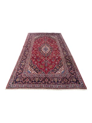 Lot 847 - VINTAGE 20TH CENTURY CENTRAL PERSIAN KASHAN CARPET FLOOR RUG