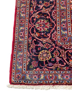 Lot 847 - VINTAGE 20TH CENTURY CENTRAL PERSIAN KASHAN CARPET FLOOR RUG