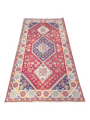 Lot 845 - SOUTH WEST PERSIAN QASHQAI CARPET FLOOR RUG