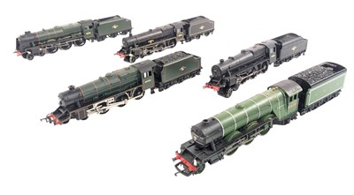 Lot 482 - MODEL RAILWAY - X5 HORNBY OO GAUGE LOCOMOTIVES