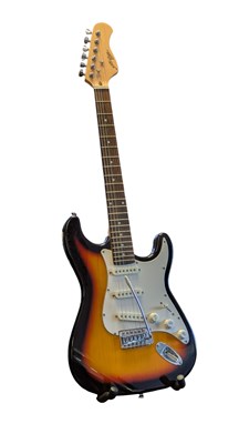 Lot 8 - JOHNNY BROOK - SUNBURST ELECTRIC GUITAR