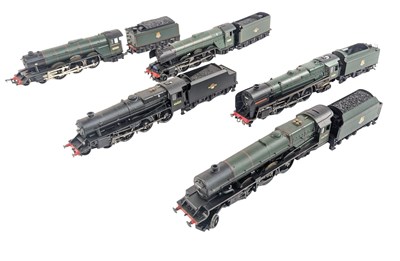 Lot 485 - MODEL RAILWAY - X5 HORNBY OO GAUGE LOCOMOTIVES
