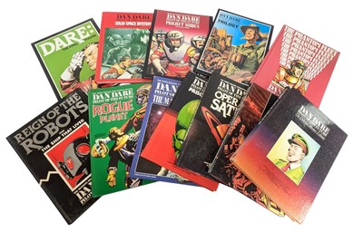 Lot 615 - COMPLETE 12 VOLUME SET OF DAN DARE HARD BACK COLLECTOR EDITION ANNUALS