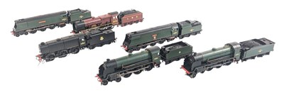Lot 194 - MODEL RAILWAY - X6 HORNBY OO GAUGE LOCOMOTIVES