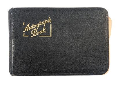 Lot 19 - AUTOGRAPH ALBUM - PETER BUTTERWORTH, FRANKIE VAUGHAN, ETC