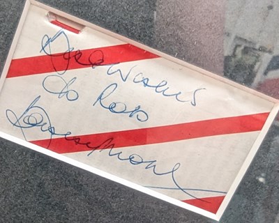 Lot 288 - FOOTBALL - 1966 WORLD CUP ENGLAND SQUAD FULL SET OF AUTOGRAPHS