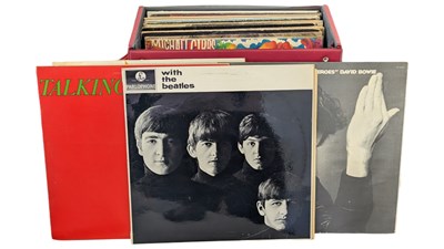 Lot 45 - ROCK / PUNK / NEW WAVE / ELECTRONIC - COLLECTION OF VINTAGE VINYL RECORDS LPS