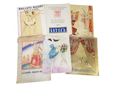 Lot 548 - COLLECTION OF EARLY 20TH CENTURY ART DECO BALLET PROGRAMMES