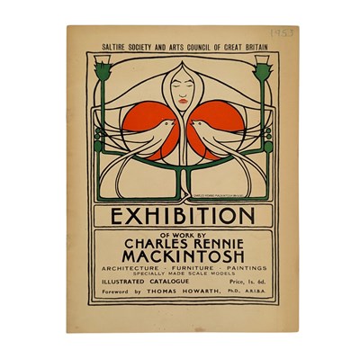 Lot 37 - MACKINTOSH, CHARLES RENNIE - c1953 EXHIBITION OF WORK BY CHARLES RENNIE MACKINTOSH CATALOGUE