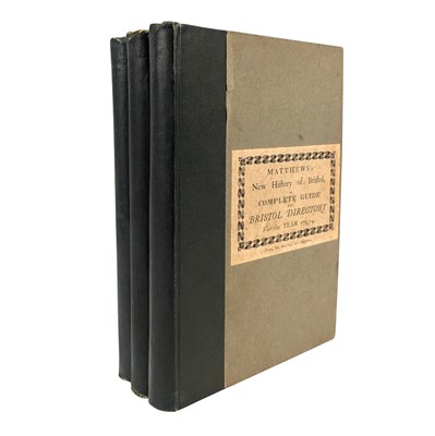 Lot 143 - BRISTOL INTEREST-1794 [c1898] NEW HISTORY, SURVEY AND DESCRIPTION OF THE CITY AND SUBURBS OF BRISTOL